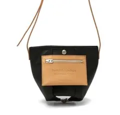 beautiful people レザー ショルダーバッグ