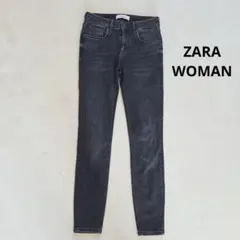 ザラウーマン ZARA WOMAN ブラックデニム XS相当