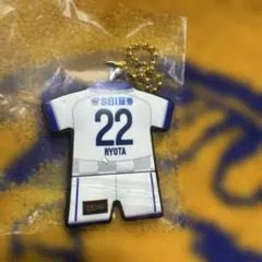 【未使用品】ベガルタ仙台 アウェーユニフォームラバーキーホルダー 髙田選手