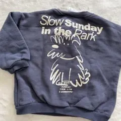 ZARAキッズ　裏起毛パーカー　90