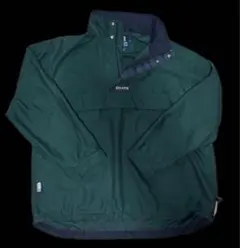 CHAPS ラルフローレン　 ダークグリーン ハーフジップジャケット