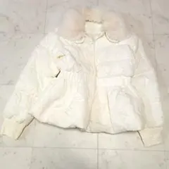 花柄 ダウンジャケット