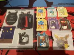 ポケモンセンター　おとどけステッカー　ブラッキーアクリルスタンド　他