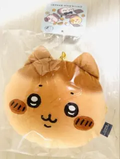 ちいかわベーカリー パンみたいなおかおポーチ ハチワレ
