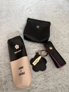 MARY QUANT ポーチセット フラワーモチーフ