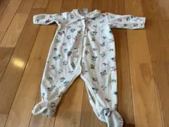 PETIT BATEAU 花柄ロンパース 70cm