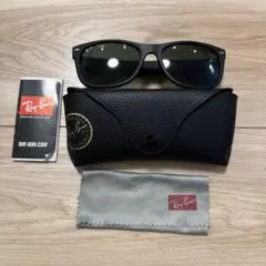 Ray-Ban NEW WAYFARER サングラス マットブラック ケース付きのサムネイル