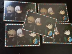 僕のヒーローアカデミア　ヒロアカ　ポストカード　ポスカ　特典　緑谷　爆豪　轟