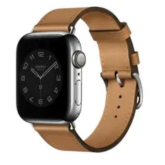 ★限定セール★Apple Watch フェイクレザーバンド ライトブラウン