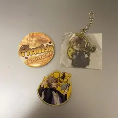 ヒプノシスマイク 夢野幻太郎 缶バッジ アクリルバッジ ぴたでふぉめチャーム