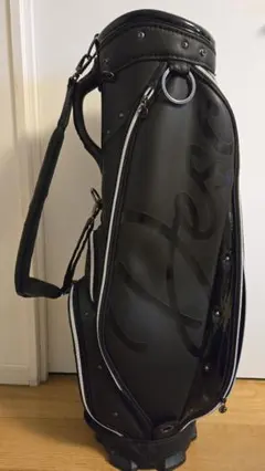 DESCENTE GOLF キャディバッグ ブラックのサムネイル