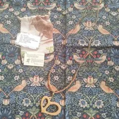 ウッド ハート ペンダント