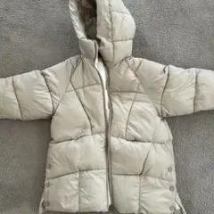 ZARA 中綿コート ライトグレー