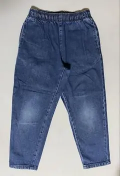 【GU】デニムパンツ　シェフパンツ　140