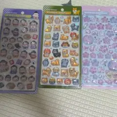 ボンボンドロップシール 和柄 3枚 正規品 クーリア