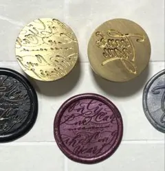 【中古】(B)シーリングスタンプ ヘッド2個　英字