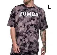 ZUMBA タイダイ柄 半袖Tシャツ Lサイズ