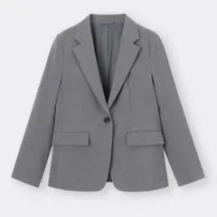 GU ウォッシャブルテーラードジャケット L