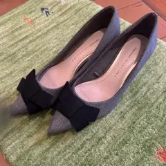 ZARABASIC COLLECTION チェック柄ヒール