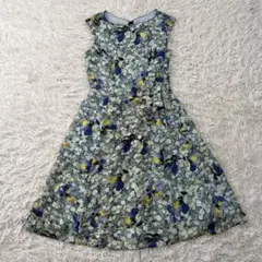 激レア sacai さくらんぼ レース 刺繍 ストライプ オールインワン 