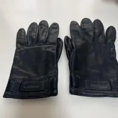 BURBERRY レザーグローブ 黒
