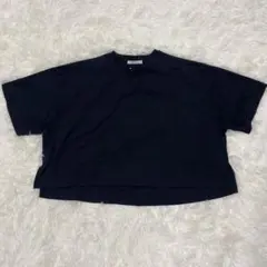 【新品タグ付き】オペークドットクリップ ワイド半袖Tシャツ ブラック FREEのサムネイル