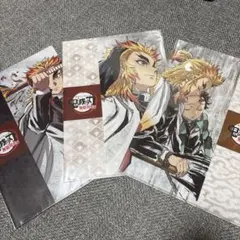 鬼滅の刃　無限列車編　竈門炭治郎　煉獄杏寿郎　アイキャッチ　クリアファイル