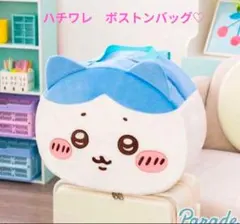 【新品】ちいかわ おかおBIGボストンバッグ　ハチワレ