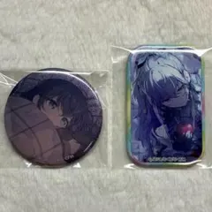朝比奈まふゆ グリッター缶バッジ スクエア缶バッジ エンパープル プロセカ