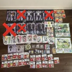 鬼滅の刃 1番くじ ラバストビジュアルボード コースターなど76点 