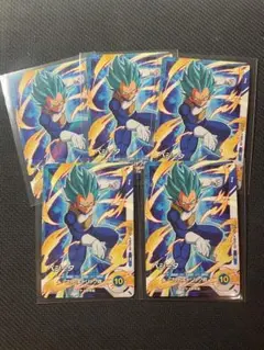 即日発送　ドラゴンボール　ベジータ Vジャンプ 5月号 付録 5枚