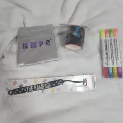 THE RAMPAGE ポーチ ペン マステ ミサンガ