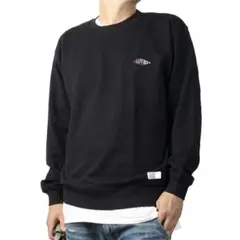 CAMPFREE メンズ　トレーナー② スウェット　黒　ＸＬ