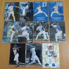 プロ野球チップス2025北海道日本ハムファイターズ11枚セット