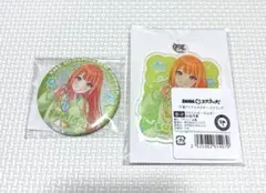 学マス dmmスクラッチ 紫雲清夏 グリッター缶バッジ アクリルキーホルダー