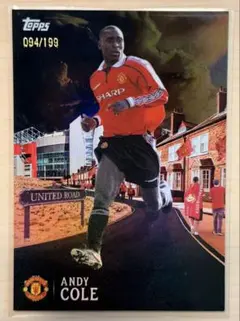 Topps マンチェスターU アンディ・コール 199シリ