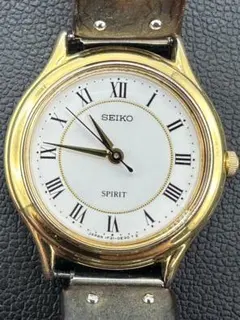 SEIKO セイコー SPIRIT スピリット クォーツ 腕時計 ゴールド