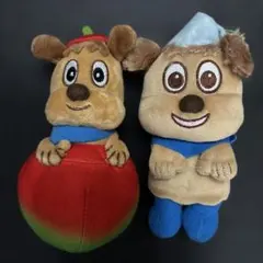 いないいないばあじゃんじゃんぬいぐるみマスコット２体セット売り