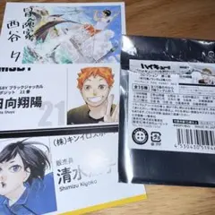 ハイキュー 名刺カードコレクション　3枚セット