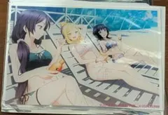 ラブライブ 　BeachGirls　アクリルカード　東條希　小原鞠莉