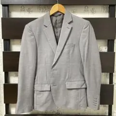 ス*ー様 ナノユニバース テーラードジャケット グレー サイズ表記Ⅱ