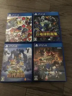 値下げ！ps4ソフト　4点セット