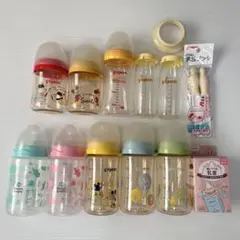 哺乳瓶 10本セット 他 まとめ売り ピジョン スマートエンジェル