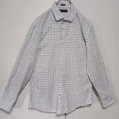 C648 トミーヒルフィガー 長袖シャツ　ワイシャツ　Yシャツ 白　ホワイト　M