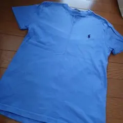 Polo Ralph Lauren 青 Tシャツ S (8)