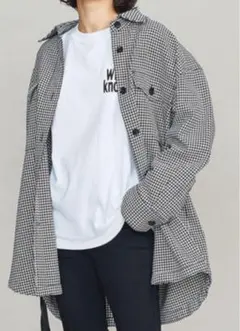 BEAUTY&YOUTH 千鳥柄　トップス アウターのサムネイル