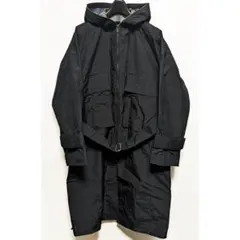 ヴィリジアン 19AW フーデッドレインコート 1 新同 定価12万円 ゴム引きのサムネイル