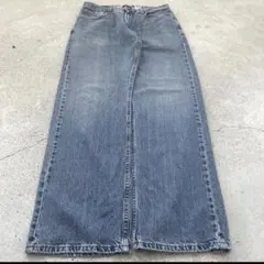 00s USA Levi’s569 ワイドレグ 縦落ち ストレートデニム