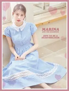 【新品タグ付き】トッコ♡パール釦レース×ストライプシャツワンピース♡スナイデル