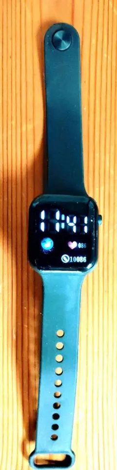 【値下げ・激安】ブラック スマートウォッチ 本体